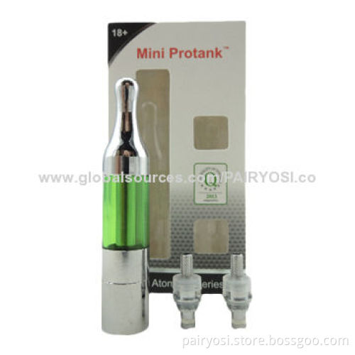 Mini Protank Clearomizer with Bottom Heating, Changeable Coil Head